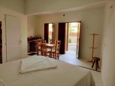Uma cama ou camas num quarto em Vila Samin Moitas