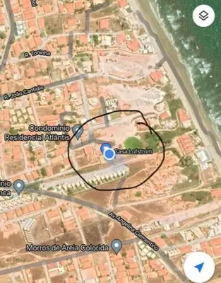A planta de Casa Lofstrom uma luxuosa com linda vista!
