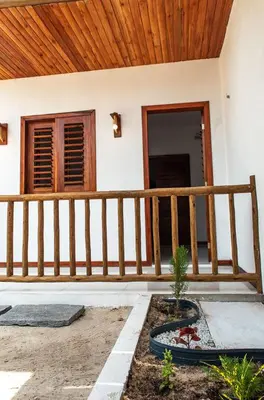 A planta de Shekna Flat com Wi-Fi na Praia Pontal de Maceio CE