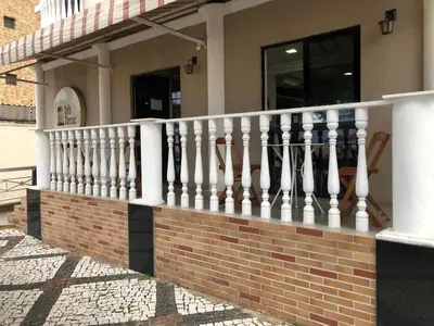 Uma varanda ou terraço em Classic Residence Ap 902
