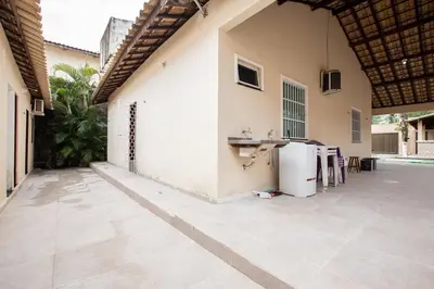 O edifício onde a casa de férias está situado