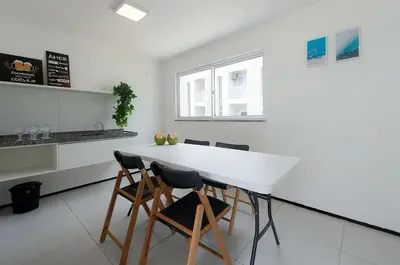 A cozinha ou kitchenette de Beach Townhouses #C6 - Triplex por Carpediem