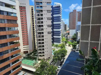 O edifício onde a casa de férias está situado