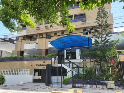 O edifício onde a casa de férias está situado