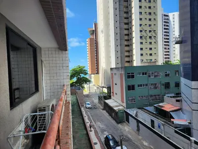 O edifício onde a casa de férias está situado
