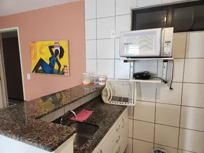 A cozinha ou kitchenette de Condomínio Costa do Sol
