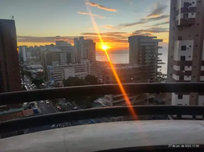 A planta de Lindo Flat próximo a beira mar de Meireles Fortaleza