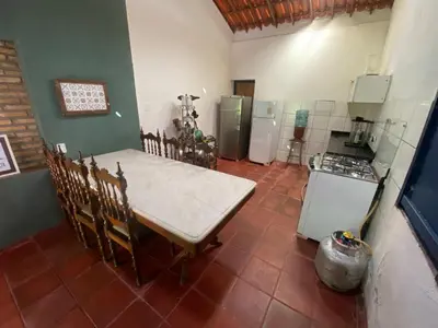 A cozinha ou kitchenette de Solar dos Pássaros