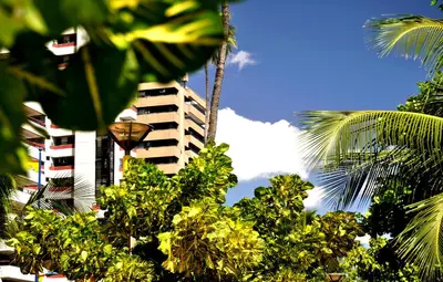Paisagem natural perto do aparthotel