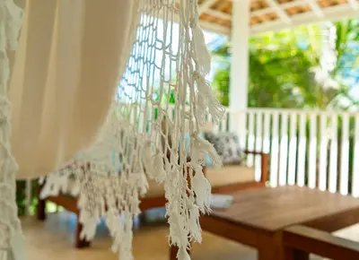 Uma varanda ou terraço em Preabeach Boutique Hotel & SPA