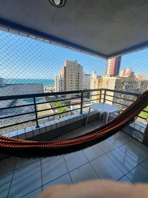 Uma varanda ou terraço em Praia Mansa Suíte Hotel