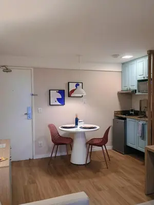 A cozinha ou kitchenette de Top Flat Fortaleza