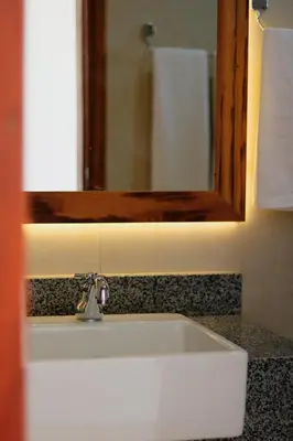 Uma casa de banho em Pousada Casa de Hóspedes