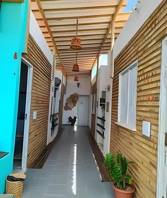 A planta de Hospedaria Mandacaru