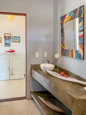 A planta de Casa super charmosa com piscina em Icaraizinho!