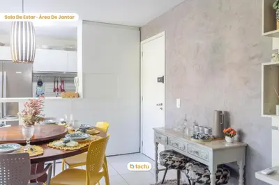 A cozinha ou kitchenette de Térreo completo e gigante VG Sun Cumbuco por Tactu