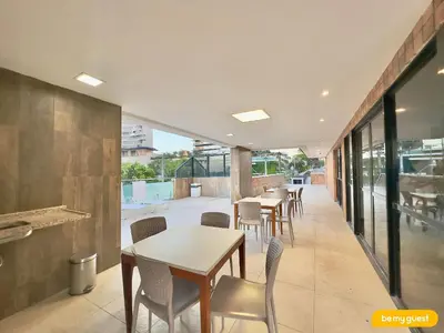 A planta de Apartamento na Beira Mar de Fortaleza