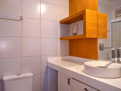 Uma casa de banho em Apt.Terraços do Atlântico, Meireles, Fortaleza