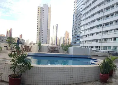 A piscina em ou perto de Flat Via Venetto Apto1505