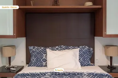Uma cama ou camas num quarto em Térreo frente mar e espaçoso VG Sun Cumbuco