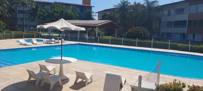 A planta de ap2601 A poucos passos da Praia apto 2 dorm piscina ac Wifi