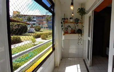 A planta de ap2601 A poucos passos da Praia apto 2 dorm piscina ac Wifi