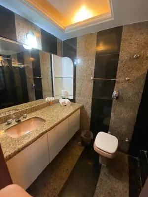 Uma casa de banho em Apartamento Oceano Praia Fortaleza