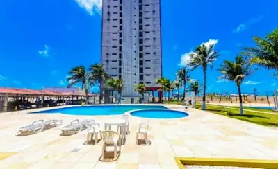 A piscina em ou perto de Apto Beira Mar 1802 - Praia Futuro