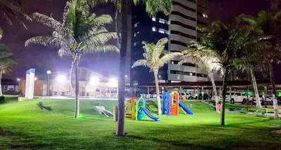 A área de jogos para crianças em Apto Beira Mar 1802 - Praia Futuro