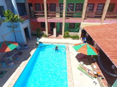 A piscina em ou perto de POUSADA MARINA PRAiA