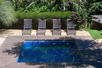 A piscina em ou perto de Chalé Rústico na Serra de Mulungu by CDH