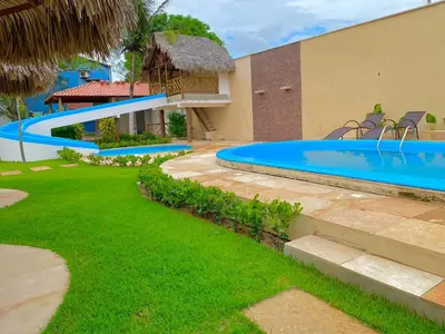 A piscina em ou perto de POUSADA OBAH VILLAGE