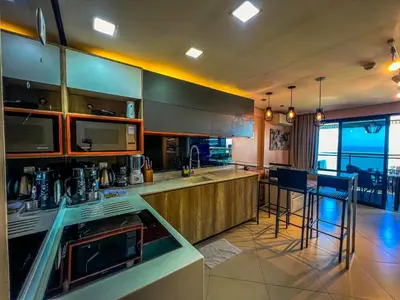 A cozinha ou kitchenette de Beira Mar Fortaleza Landscape