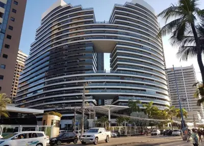 O edifício onde o apartamento está situado