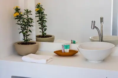 A planta de Casa Morica! Casa nova com Piscina!