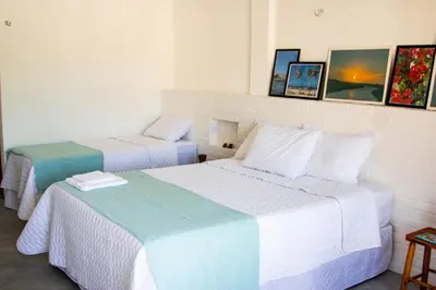 Uma cama ou camas num quarto em Casa Morica! Casa nova com Piscina!