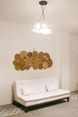 Uma cama ou camas num quarto em Casa Morica! Casa nova com Piscina!