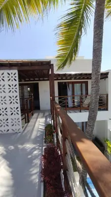 Uma varanda ou terraço em Casa Morica! Casa nova com Piscina!