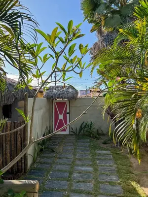Um jardim no exterior de Casa Zulu - Vila Umoya