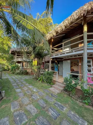 Um jardim no exterior de Casa Zulu - Vila Umoya
