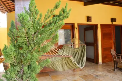 Uma varanda ou terraço em Pousada Maresias do Cumbuco