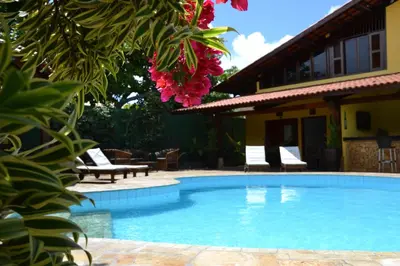 A piscina em ou perto de Pousada Maresias do Cumbuco