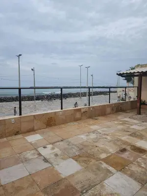 Uma vista do mar geral ou uma vista do mar a partir da casa de férias
