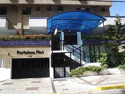 O edifício onde o aparthotel está situado