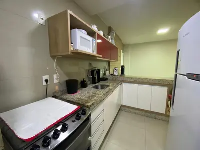 A cozinha ou kitchenette de AllMar Flats - Vg Fun - Frente mar