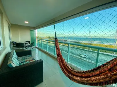 Uma área de estar em AllMar Flats - Vg Fun - Frente mar