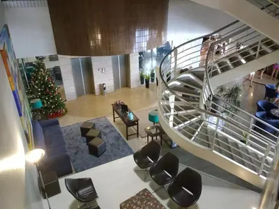 A planta de Flat particular no Blue Tree Fortaleza