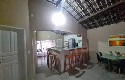 A cozinha ou kitchenette de Pé na Areia