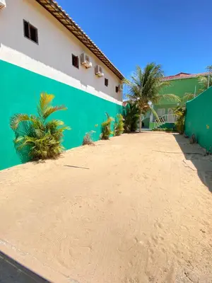 O edifício onde a casa de hóspedes está situado