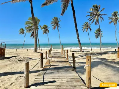Paisagem natural perto da casa de férias